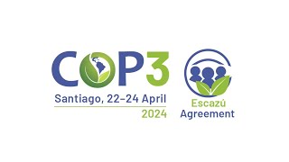 Third Conference of the Parties to the Escazú Agreement  COP3 day 1 [upl. by Garrott274]