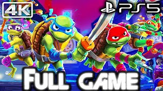 TMNT MUTANTS UNLEASHED PS5 Gameplay Walkthrough FULL GAME 4K 60FPS No Commentary [upl. by Sidonnie]