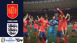 ESPAÑA CAMPEÓN DE LA UEFA EURO 2024™  ESPAÑA VS INGLATERRA  EA SPORTS FC™ 24 [upl. by Eldreeda]