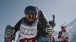 Audi Skicross Tour 201819  Schilthorn Kids Race [upl. by Tnomel]