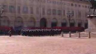 Carabinieri graduation ceremony Giuramento in Turin Italy [upl. by Aiceila]