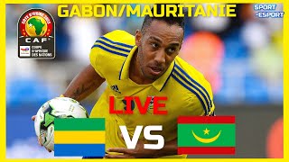 Live GabonMauritanie • Qualification CAN 2023 [upl. by Ahsinet911]