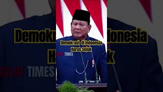 Hindari Adu Domba presidenprabowo prabowosubianto presidenri gerindra [upl. by Ilojna]