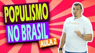 Populismo no Brasil  Governo Dutra  História  Euduca [upl. by Rahab581]