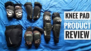 Knee pad product review  FOX IXS POC ION and DAINESE [upl. by Cohleen708]