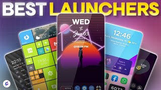 3  MUSTHAVE Android Launchers in 2024  Best Android Launchers [upl. by Auqeenahs]