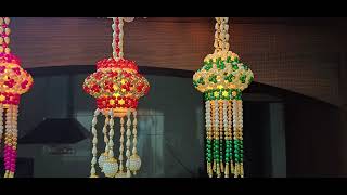 motyacha aakash kandil beaded diy happy diwali 🪔🪔 [upl. by Sofia]