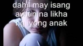 Mahal Kita Aking Ama Lyrics [upl. by Ayotyal]