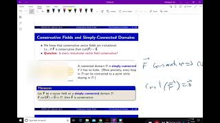 16 3 Conservative Vector Fields Part Three Path Independent Theorems and Irrotational Fields [upl. by Dumah]