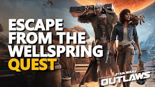 Escape from the Wellspring Star Wars Outlaws [upl. by Culliton560]