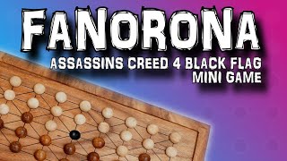 AC IV Black Flag  Mini Games FANORONA [upl. by Atenahs]