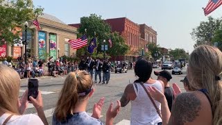 WATCH NOW Popcorn Festival parade thrills big crowd participants [upl. by Yadrahs]