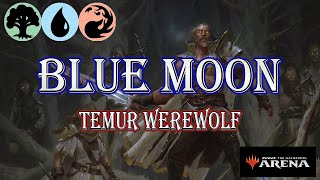 Temur Werewolf Standard BO3 Deck Gameplay  MTG Arena [upl. by Shetrit]