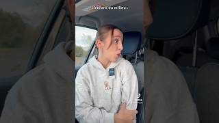 La petite dernière VS L’enfant du milieu  Dormir chez une amie tiktok humour divertissant [upl. by Caro]