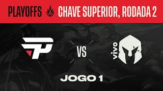 CBLOL 2024 1ª Etapa  Playoffs  Vivo Keyd Stars x paiN Gaming Jogo 1 [upl. by Maryjane]