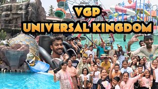 🤩VGP UNIVERSAL KINGDOM Amusement Park😍  CHENNAI SERIES  VLOG 06  4K [upl. by Mueller]