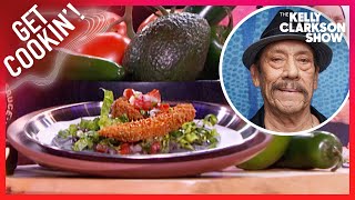 How To Make Danny Trejos Fried Avocado Tacos [upl. by Bonns11]