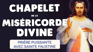 🙏 CHAPELET MISÉRICORDE DIVINE 🙏 Prière Quotidienne à la Divine Miséricorde [upl. by Vashti]