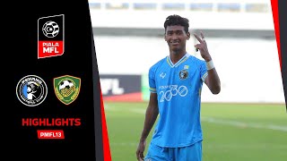 Penang FC 21 Kedah Darul Aman FC B  PMFL13  Highlights Piala MFL 2023 [upl. by Yrro]