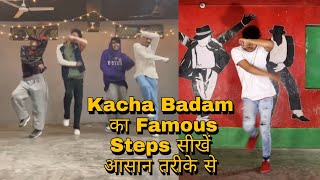 Kacha Badam Famous Dance Steps Tutorial [upl. by Vijnas]