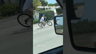 Florida man kicks car screams at passing motorists in Lantana [upl. by Klarika895]