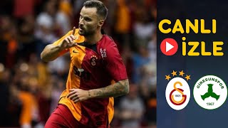 GALATASARAY GİRESUNSPOR MAÇI CANLI İZLE [upl. by Naggem]