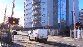 Cosham Level Crossing Hampshire [upl. by Emmalee793]