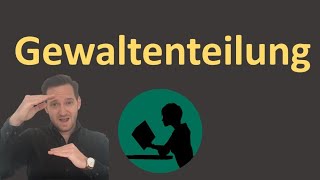 Gewaltenteilung  einfach erklärt [upl. by Marleah]