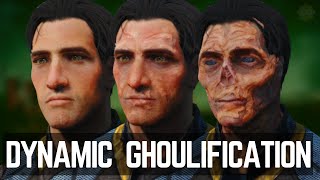 Dynamic Ghoulification  Fallout 4 Mod Showcase [upl. by Annairam]