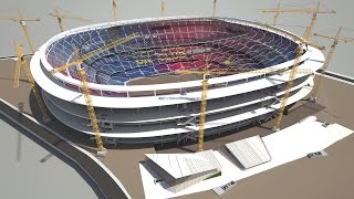 NUEVO CAMP NOU – Una construcción por fases y sin dejar de jugar [upl. by Olson78]