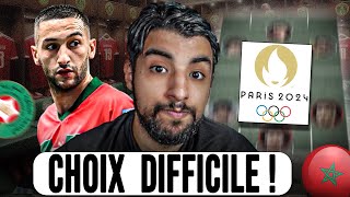 Quelle équipe pour le Maroc aux Jeux Olympiques de Paris 2024   JO 2024 [upl. by Eybbob]