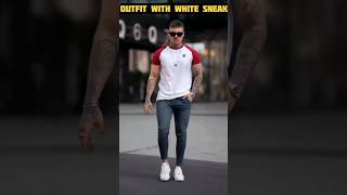 7 outfit with white sneakers mens ytshorts viralshorts [upl. by Karisa806]