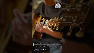 Fingerstyle Tabs：《至少做一件離譜的事 》by Kiri T ｜Fingerstyle Tab｜訂閱｜結他譜｜廣東歌｜結他士多｜指彈世界 [upl. by Nrev861]