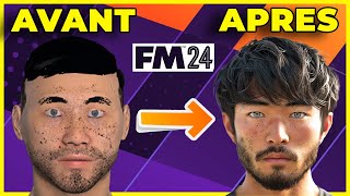 CHANGER FACILEMENT LES TÊTES DES NEWGENS SUR FOOTBALL MANAGER 2024  TUTO FM24 [upl. by Hajile673]