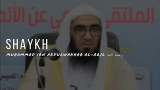 Learning Knowledge of Aqidah is Obligatory  Shaykh Muhammad ibn Abdulwahhab alAqil رحمه الله [upl. by Haet]