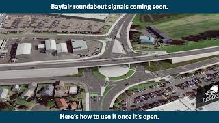 New signalised Bayfair roundabout [upl. by Keese201]