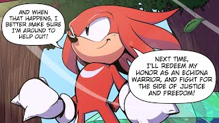 A Run for Sonics Money  Knuckles Comic Dub saltydkdan [upl. by Tiffa]