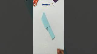 Make a Knife from a Single Paper – Easy to Follow 🔥 [upl. by Hairehcaz288]