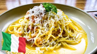 Original Spaghetti alla Carbonara vom Kochprofi  Rezeptvideo by Bernd Zehner [upl. by Semadar687]