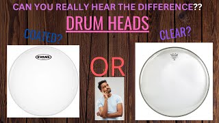 Drum Heads  Clear vs Coated [upl. by Lorak643]