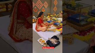 કંકોત્રી લેખન🌸 wedding lagan ladaki rasam weddingceremony weddingritual shots trending [upl. by Fielding]