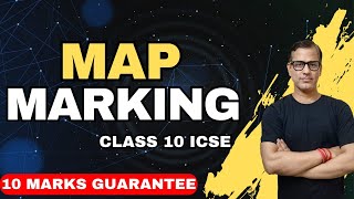 Map Marking ICSE Class 10  Map Pointing Class 10 ICSE  Geography 2024  sirtarunrupani [upl. by Hamal]