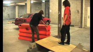 skate session in volcom carpark [upl. by Eynaffit]