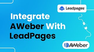 How to Integrate AWeber with LeadPages Easily [upl. by Irt]