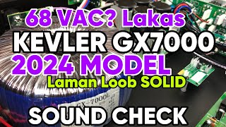 New Kevler GX7000 2024 Model  Unboxing  Laman Loob  Features and Sound Check Lakas nito 68VAC [upl. by Anavlis366]