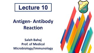 10 Antigen Antibody Reaction [upl. by Hsenid168]