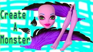 Create A Monster High Harpy Girl Doll Add On Starter Pack CAM Playset Set Cookieswirlc [upl. by Kirstyn304]