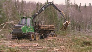 La semaine verte  Automatisation de la machinerie forestière [upl. by Jariah]