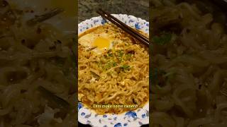 I made Nongshim Nong Shim Kimchi Ramyun Noodle and it so good kimchiramen ramennoodles food [upl. by Anitroc]