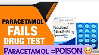 DONT USE PARACETAMOL TABLET😳😳youtube news medical medicine health tamil [upl. by Guerra]